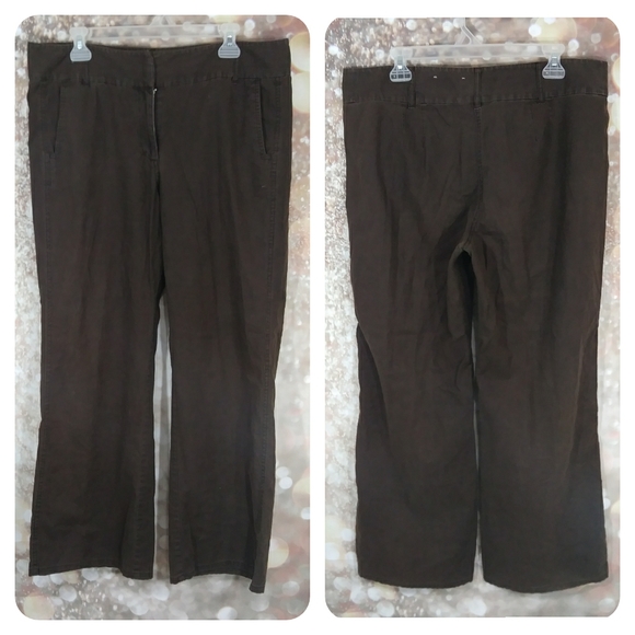 ann taylor pants size chart